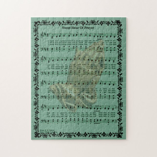 QUEBRA-CABEÇA HORA DOCE DE ORAÇÃO (Vertical)