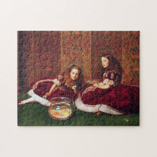Quebra-cabeça Horas do lazer - John Everett Millais