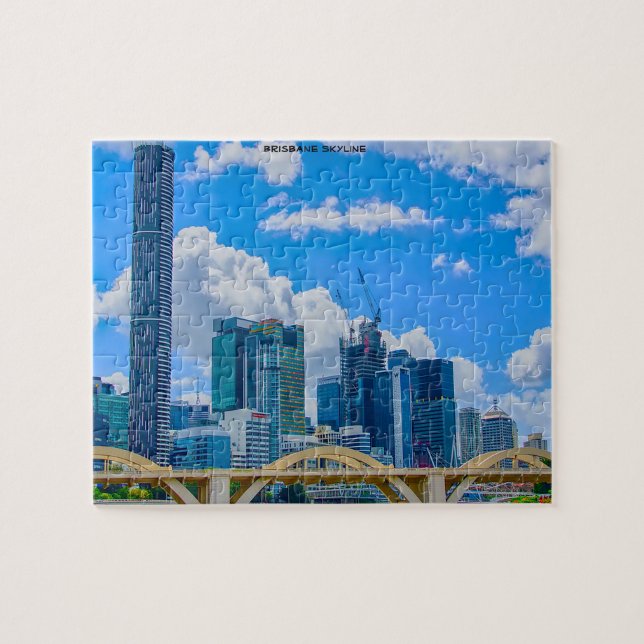 Quebra-cabeça Horizonte de Brisbane (Horizontal)