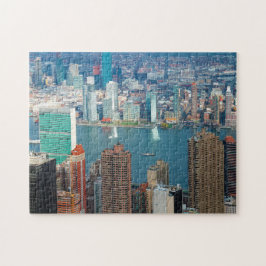 Quebra-cabeça Horizonte de Nova York.