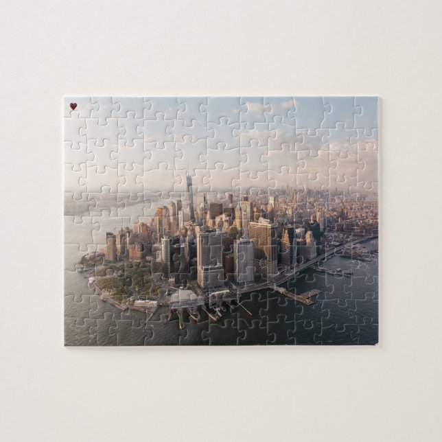 Quebra-cabeça Horizonte de Nova York (Horizontal)