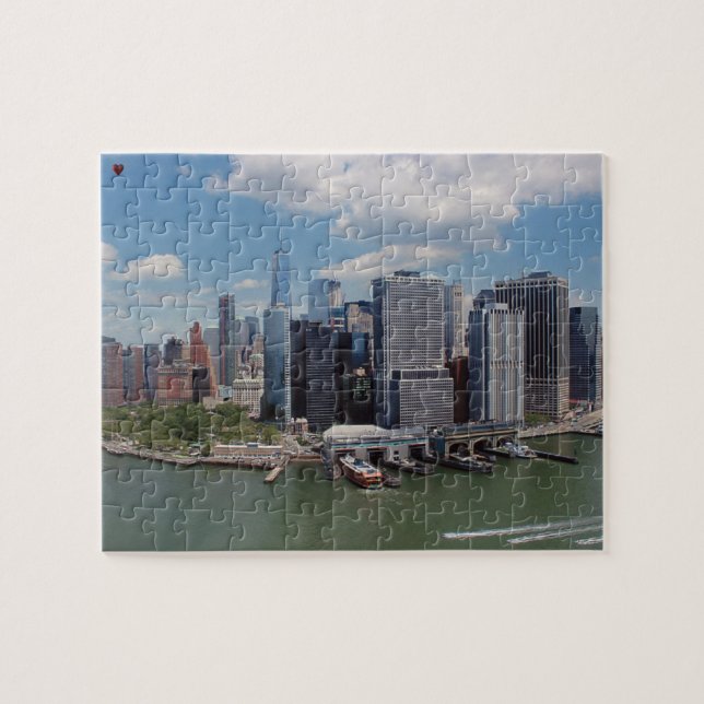 Quebra-cabeça Horizonte de Nova York (Horizontal)