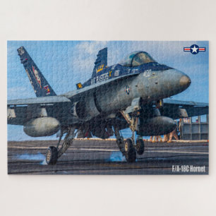Quebra-cabeça HORNET F/A-18C (20x30 POLEGADAS)