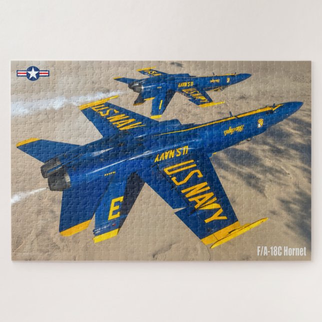 Quebra-cabeça HORNET F/A-18C (20x30 POLEGADAS) (Horizontal)