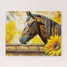 Horo e girassol Linda Arte AI