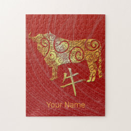 Quebra-cabeça Horóscopo Chinês Ox Signo do zodíaco constelação