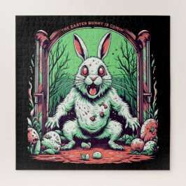 Quebra-cabeça Horror de Coelhinho da Páscoa mau