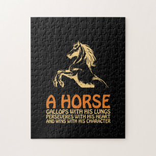 Quebra-cabeça Horse Art A Horse Gallops
