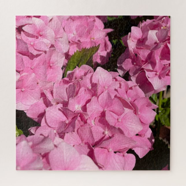 Quebra-cabeça Hortênsia Rosa (Vertical)