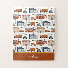 Quebra-cabeça Hospital, Incêndio, Padrão de Cidade Policial para