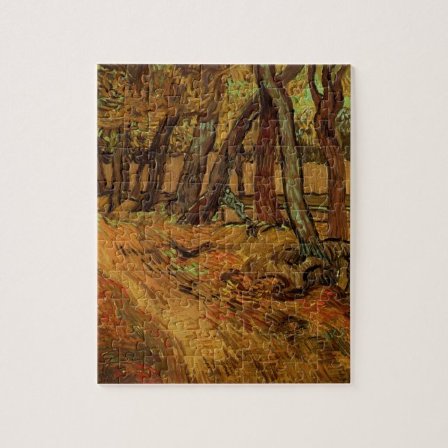 Quebra-cabeça Hospital Paul Rua de Jardim Figura por Vincent van (Vertical)