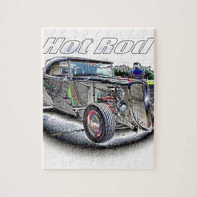 Quebra-cabeça Hot rod (Vertical)