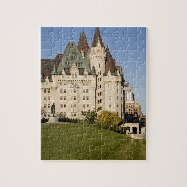 Quebra-cabeça Hotel Chateau Laurier em Ottawa, Ontário, Canadá (Vertical)