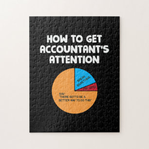 Quebra-cabeça How To Get Accountant's Attention Chart Gift