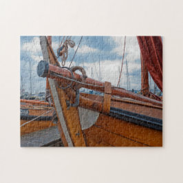 Quebra-cabeça Hozboot Holanda.