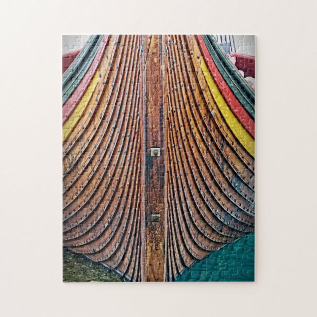 Quebra-cabeça Hull de Entrega em Viking - 11x14 - 252 pcs. Quebr (Vertical)