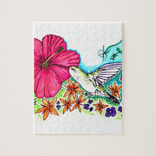 Quebra-cabeça Hummingbird (Vertical)