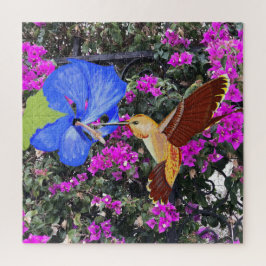 Quebra-cabeça Hummingbird Colorido