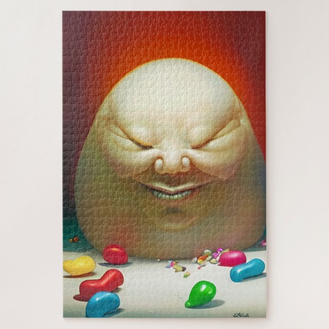 Quebra-cabeça Humpty Dumpty Had a Great Jelly Bean Collection (Vertical)