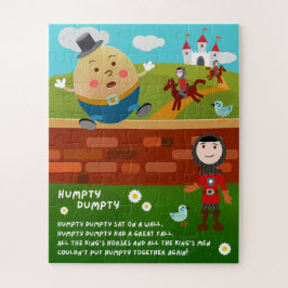 Quebra-cabeça Humpty Dumpty Nursery Rhyme Puzzle