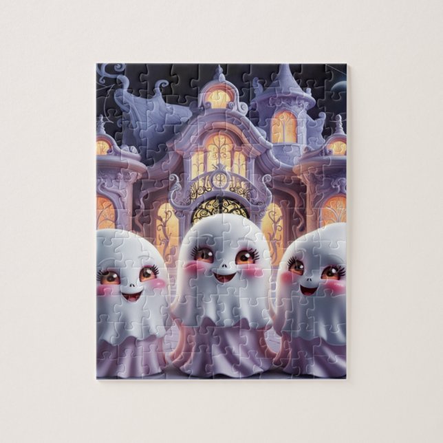 Quebra-cabeça Hunted House Jigsee Challenge (Vertical)