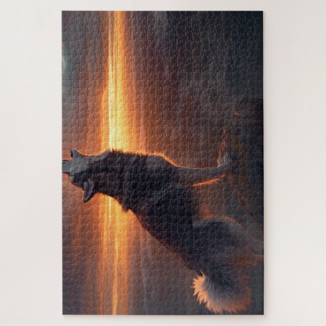 Quebra-cabeça Husky puzzle (Vertical)