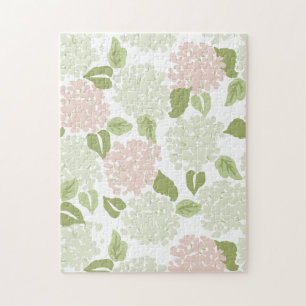 Quebra-cabeça Hydrangea floral do avô, bonito