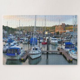 Quebra-cabeça Iates em marina, Dover, Kent, Inglaterra