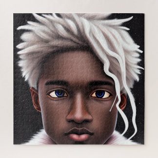 Quebra-cabeça Ice Prince Melanin Black Boy Magic Bruh Winter Bro