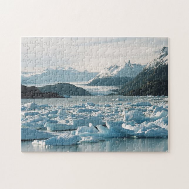 Quebra-cabeça Icebergs Glaciais (Horizontal)