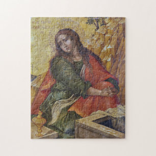 Quebra-cabeça Ícone Bizantino Cristão Mary Magdalene Ortodox