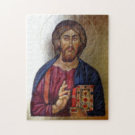Quebra-cabeça Ícone bizantino do cristo Pantocrator