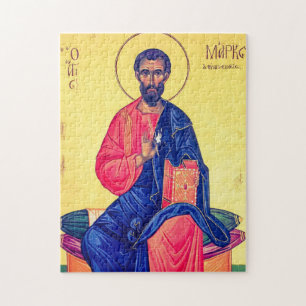 Quebra-cabeça Ícone Cristão Mark Orthodox