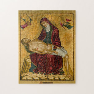 Quebra-cabeça Ícone Cristão Pieta Ortodox