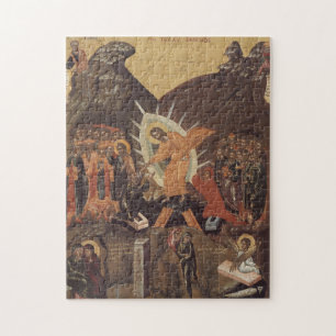 Quebra-cabeça Ícone Ortodoxo de Jesus Cristo Harrowing
