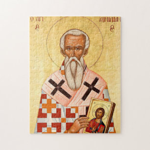 Quebra-cabeça Ícone Ortodoxo de S. Aimilianos o Confessor