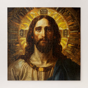 Quebra-cabeça Ícone Religioso Cristo de Jesus