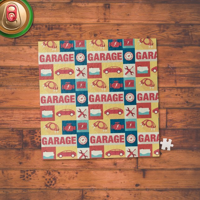 Quebra-cabeça Icônica Do Representante Profissional De Automóvei (Criador carregado)