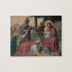 Quebra-cabeça Iconografia ortodoxa sérvia na Igreja de Valjevo. 