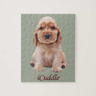 Quebra-cabeça iCuddle adorável cocker spaniel