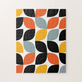 Quebra-cabeça Ideia colorida, única, de tendências, de folha urb