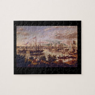 Quebra-cabeça Ideia do _Art de Detroit em 1836 de América