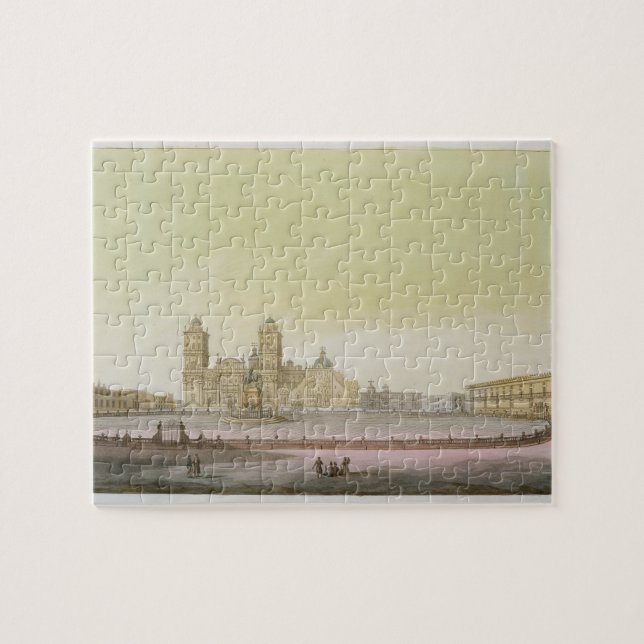 Quebra-cabeça Ideia do quadrado principal em Cidade do México (Horizontal)