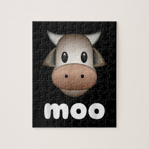 Quebra-cabeça Ideia Engraçada De Vaca Animal Vaca Lover