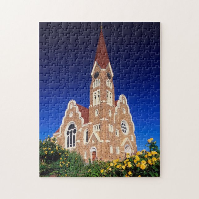 Quebra-cabeça Igreja Christ, Windhoek, Khomas, Namíbia (Vertical)