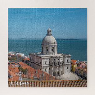 Quebra-cabeça Igreja de Papais noeis Engrácia em Lisboa, Portuga