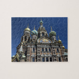 Quebra-cabeça Igreja de St Petersburg, Rússia