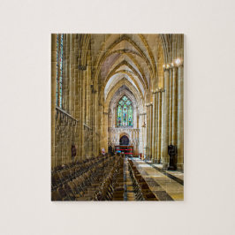 Quebra-cabeça Igreja de York do interior.