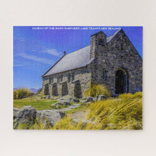 Quebra-cabeça Igreja do Bom Pastor Lago Tekapo.