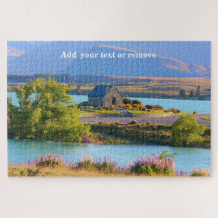 Quebra-cabeça Igreja do Bom Pastor, Lago Tekapo, Nova Zelândia
